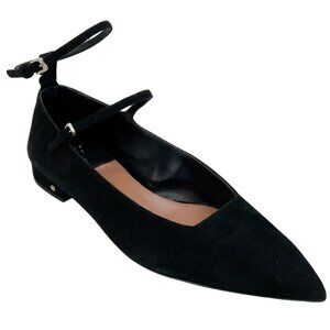 Laurence Dacade Black Suede Ilona Flats